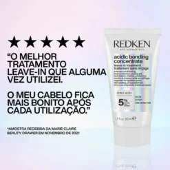 Acidic Bonding Concentrate Leave-In Treatment para Cabelos Danificados