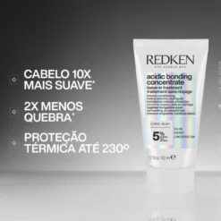 Acidic Bonding Concentrate Leave-In Treatment para Cabelos Danificados