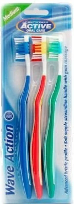 Active Wave Action Escovas de Dentes