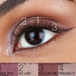 Afterglow Tempting Paleta de Sombras para Olhos