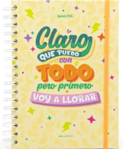 Agenda Anual 2026 Claro Que Consigo Fazer Tudo