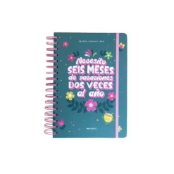 Agenda Anual Necesito 6 meses de vacaciones