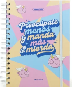 Agenda Anual 2026 Preocupa-te Menos