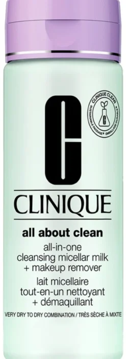 All About Clean Leite Micelar + Desmaquilhante Pele Seca-Mista