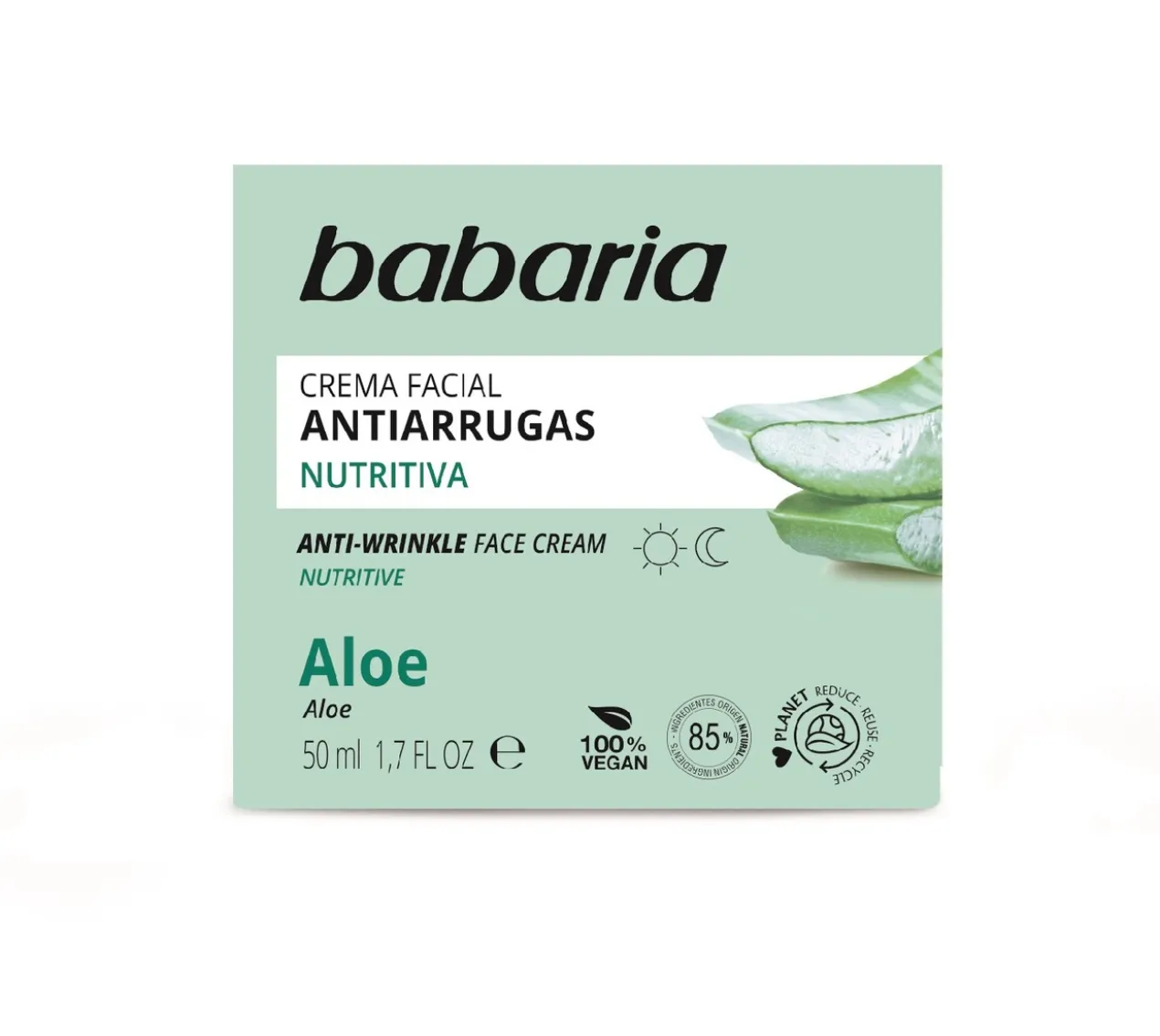 Aloé Vera Creme Facial Antirrugas