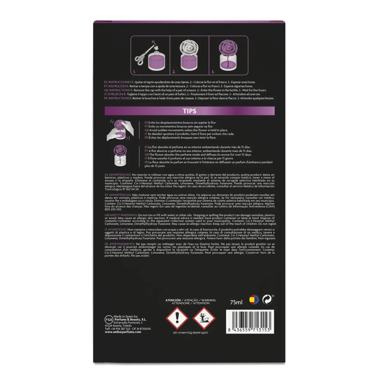 Ambientador Flor Perfumada Fruta da Paixão