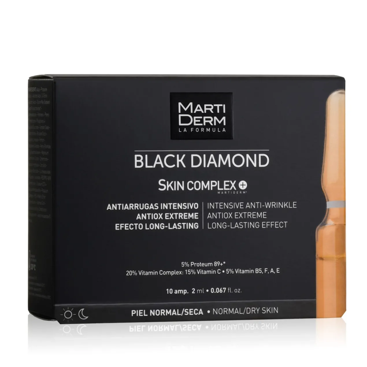 Ampolas Antirrugas Black Diamond Skin Complex
