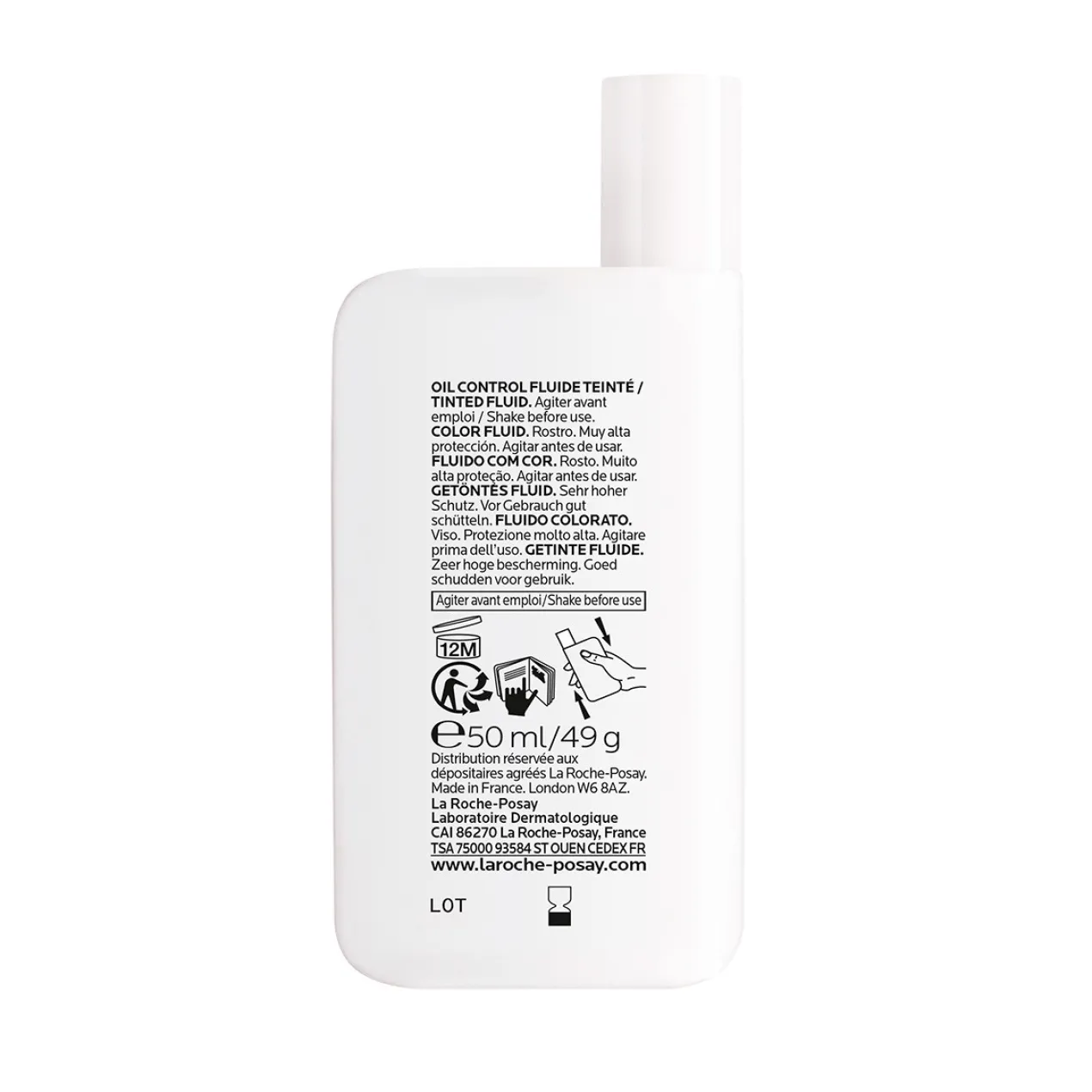 Anthelios UV Mune 400 Fluido com Cor SPF50+