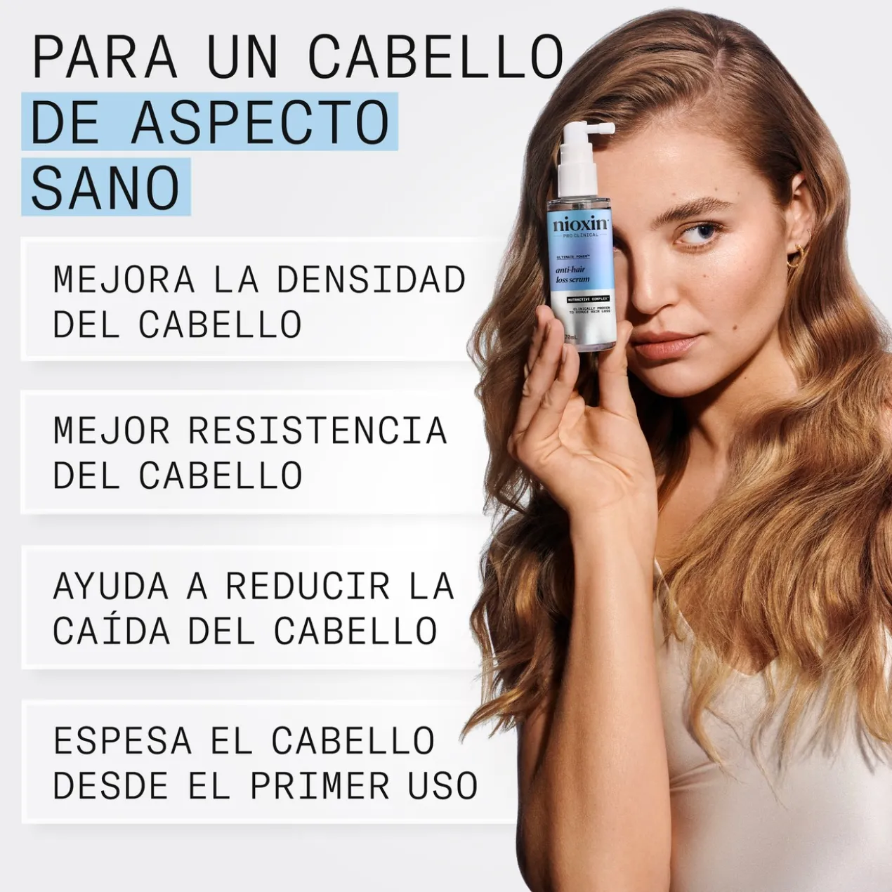 Anti Hairloss Serum Tratamento Antiqueda de Dia Sem Enxaguamento