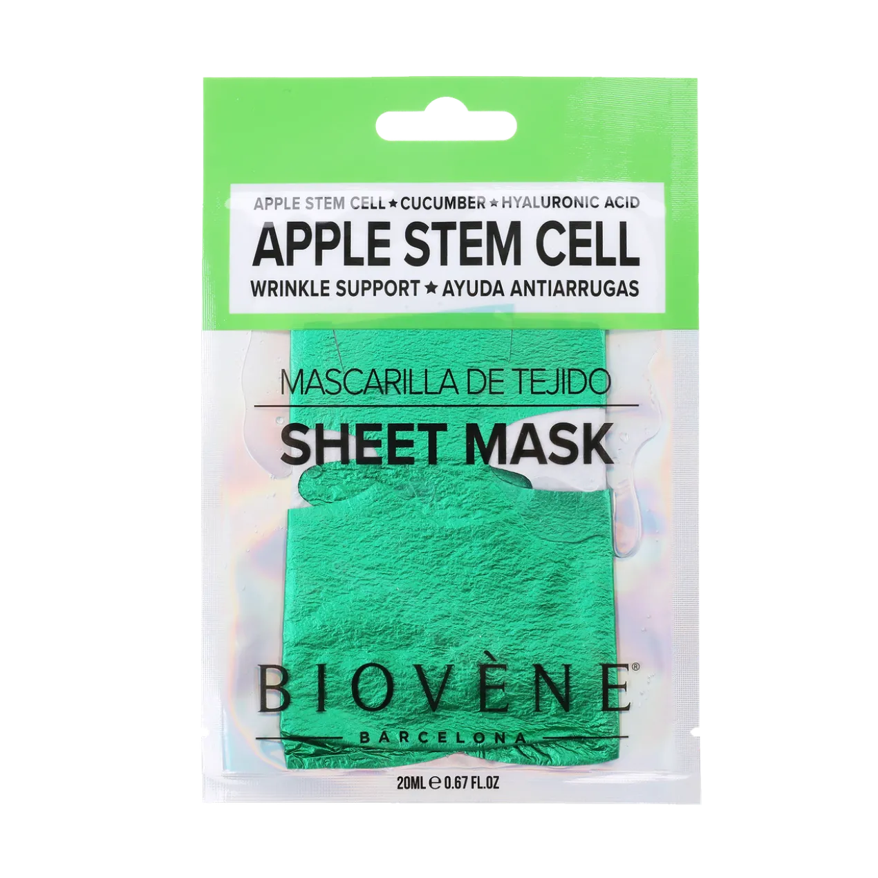 Apple Stem Cell Máscara Facial Antirrugas