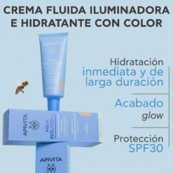 Aqua Beelicious Creme Fluido Iluminador Hidratante SPF30 com Cor
