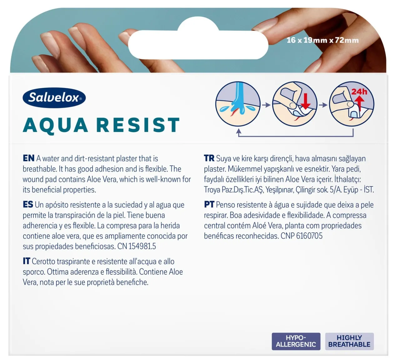 Aqua Resist Aloé Vera Pensos