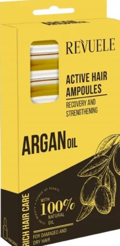 Argan Oil Active Hair Ampoules Ampolas Capilares