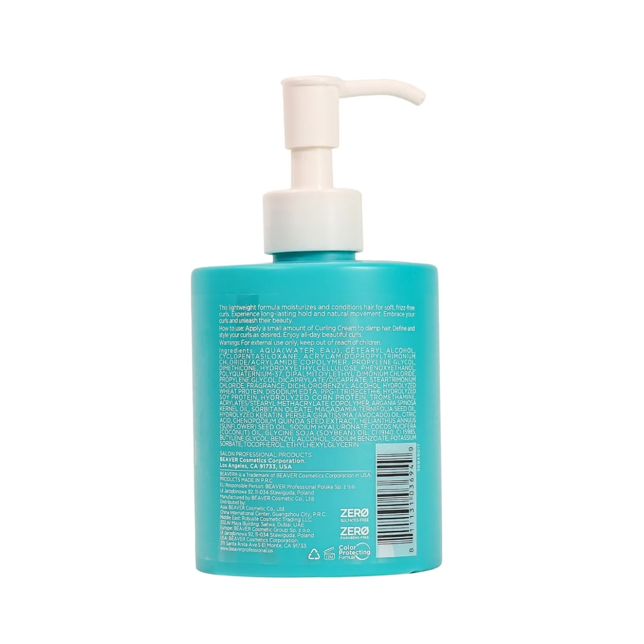 Argan Oil & Keratin Creme para Caracóis