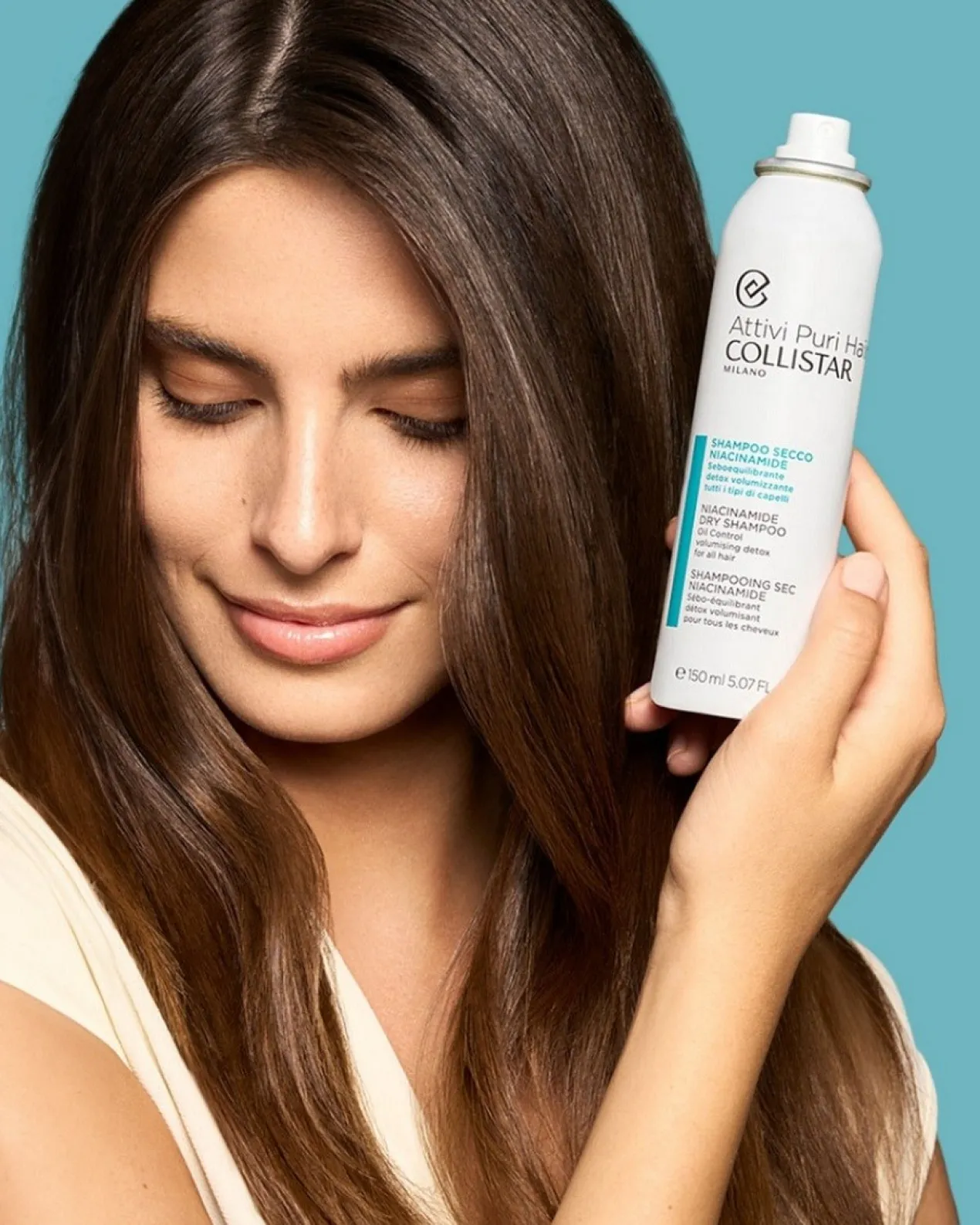 Attivi Puri Hair Champô Seco Niacinamida Oil Control