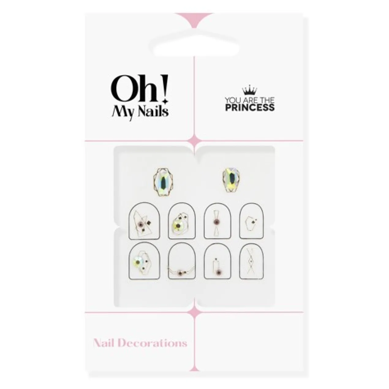 Autocolante para Unhas Cristais