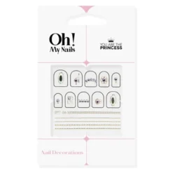Autocolantes para Unhas Cristais Compridos