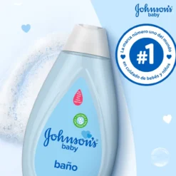 Baby Gel de Banho Azul com Bolhinhas