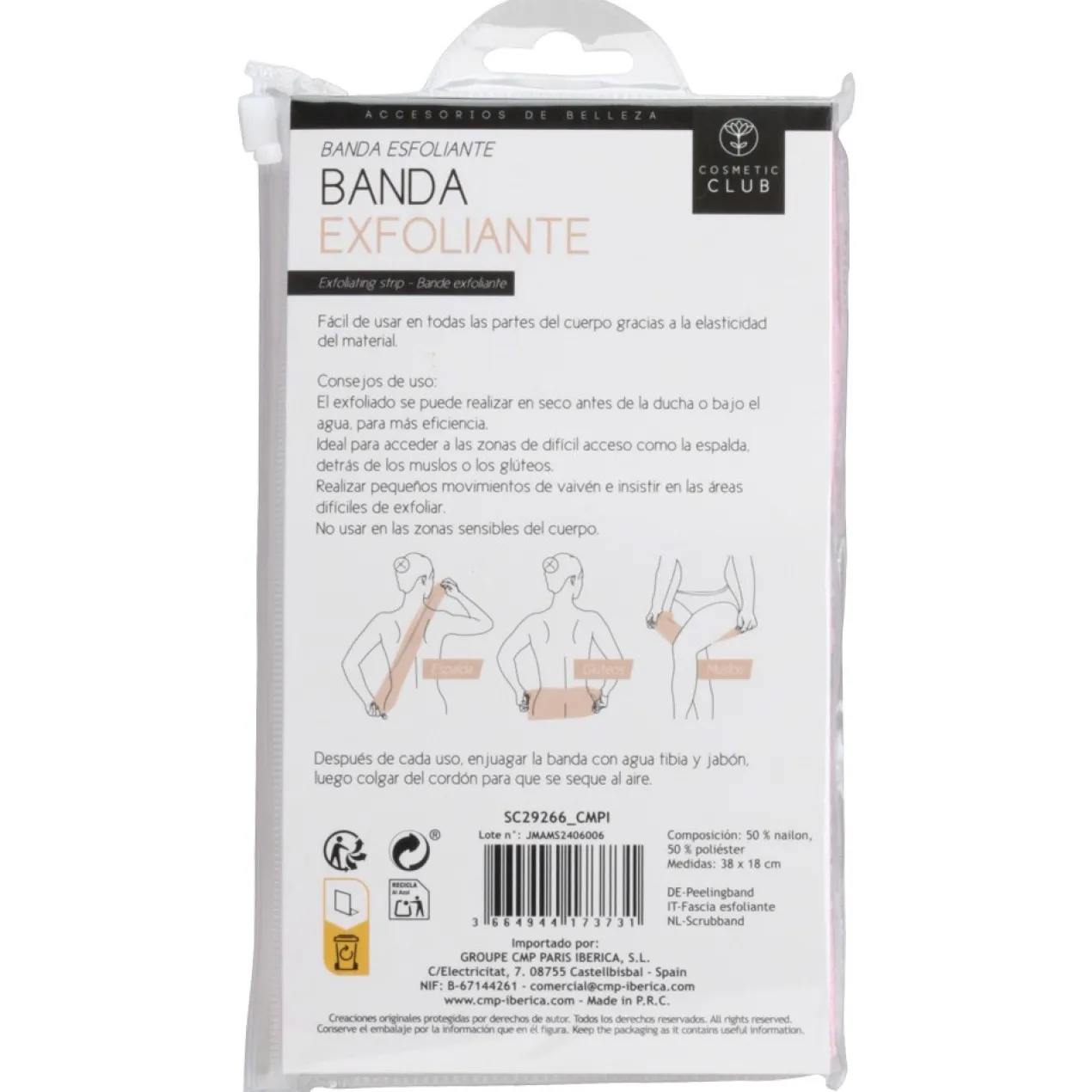 Banda Esfoliante Corporal
