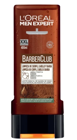 Barber Club Gel de Duche para Barba, Corpo e Cabelo