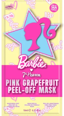 Barbie Máscara Peel-Off de Toranja Rosa