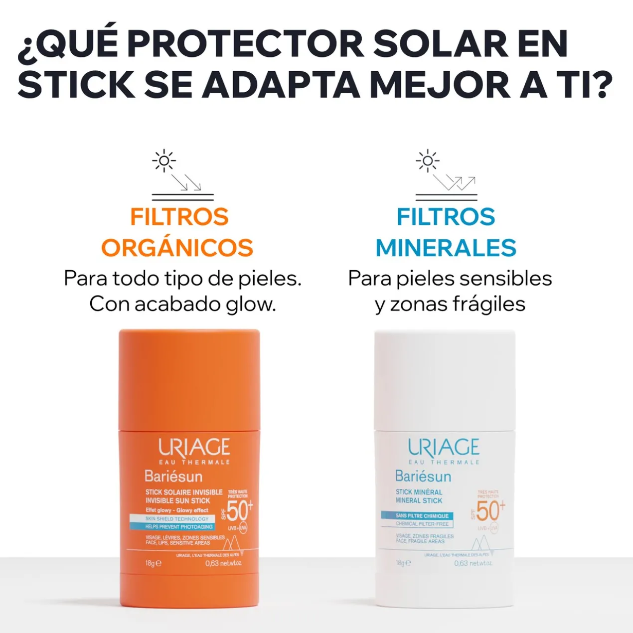 Bariésun Stick Solar Invisível SPF50+