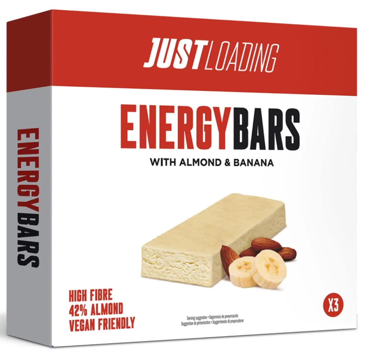 Barras Energéticas de Amêndoa e Banana