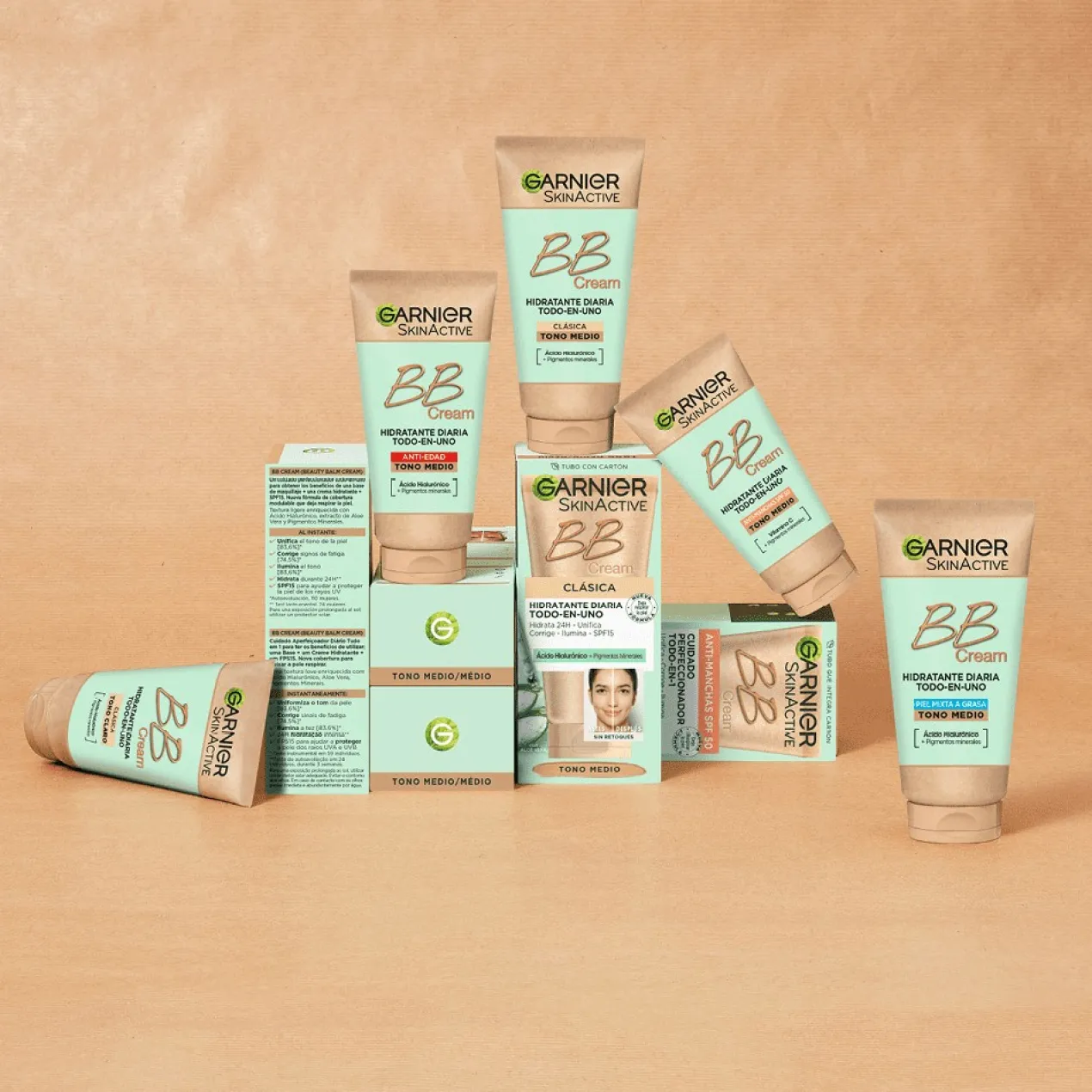 BB Creme Clássico com Vitamina C Hidratante com Cor e FPS 15