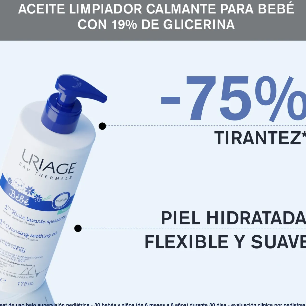 Bébé Primer Óleo de Limpeza Calmante
