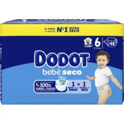 Bebé Seco Tamanho 6 Fraldas 13-18kg