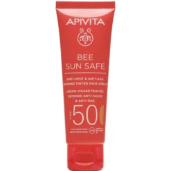 Bee Sun Safe Creme Antienvelhecimento & Antimanchas com Cor SPF50