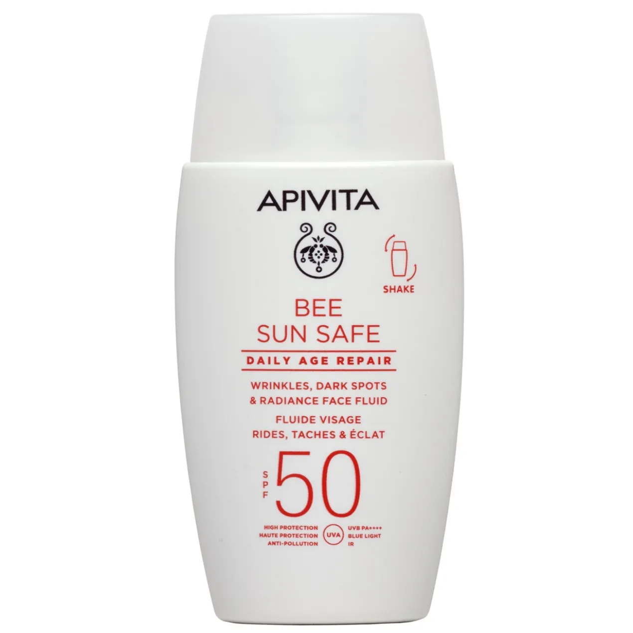 Bee Sun Safe Fluido Facial Reparador Anti-idade SPF50