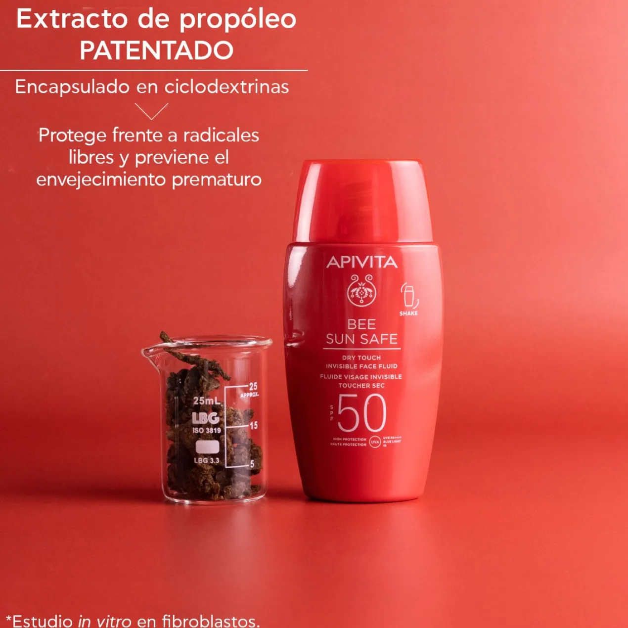 Bee Sun Safe Invisible Facial Fluid Dry Touch SPF50