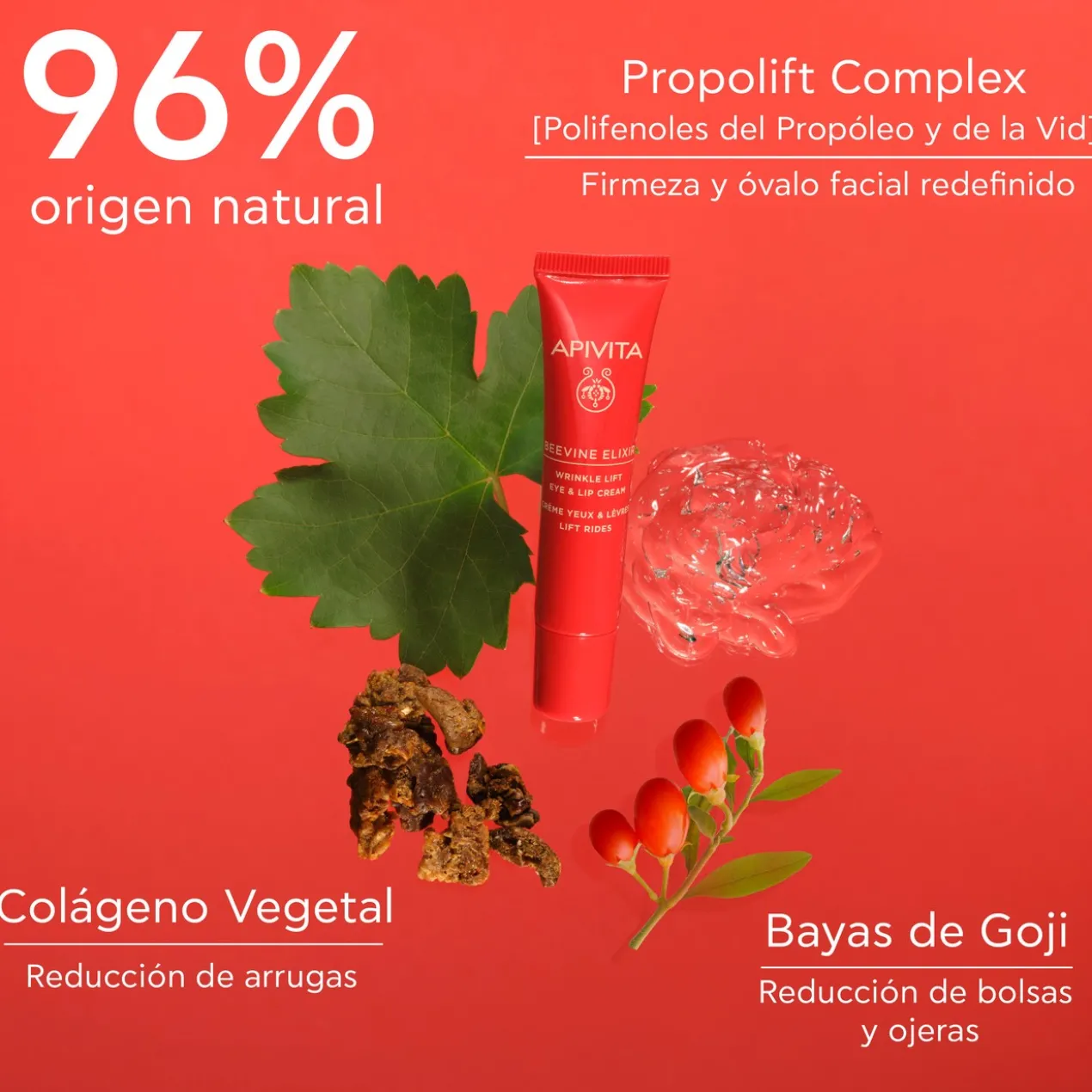 Beevine Elixir Contorno de Olhos & Lábios Lift Rugas