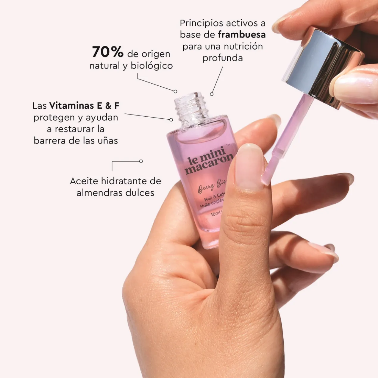 Berry Bisous Óleo para Unhas e Cutículas