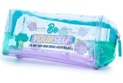 "Be Yourself" Necessaire Transparente