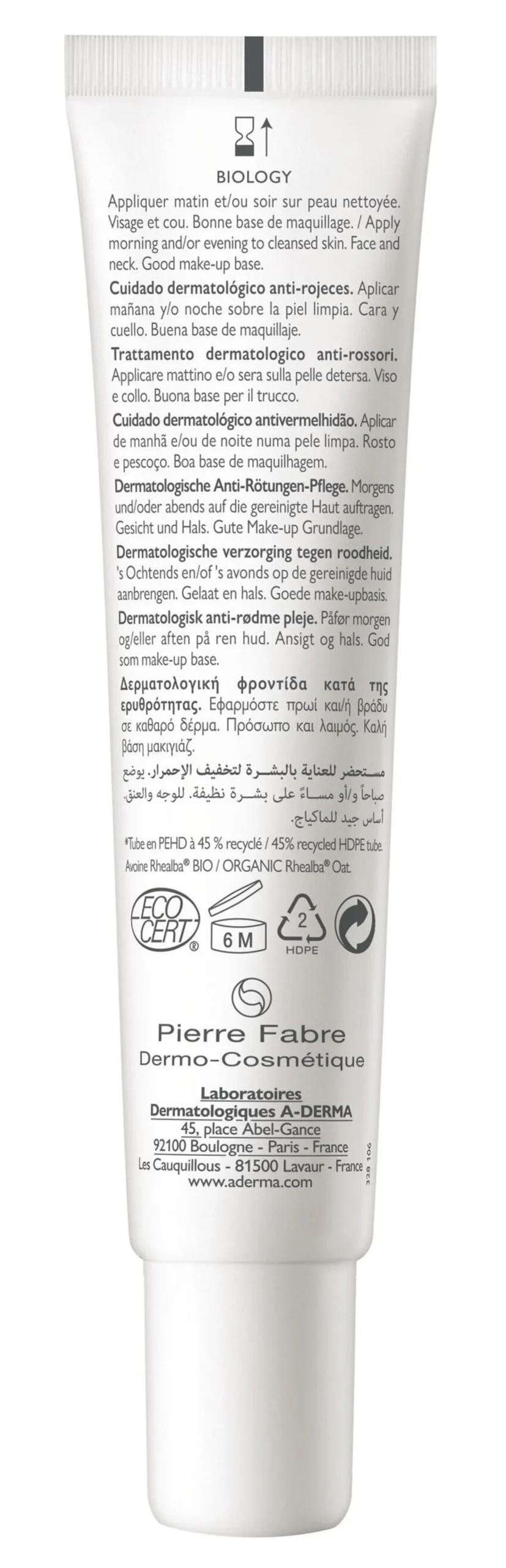 Biology Creme Anti-Vermelhidão