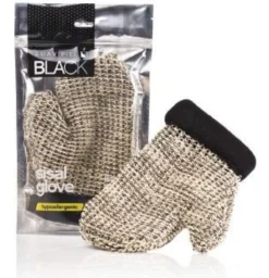 Black Luva Esfoliante Sisal
