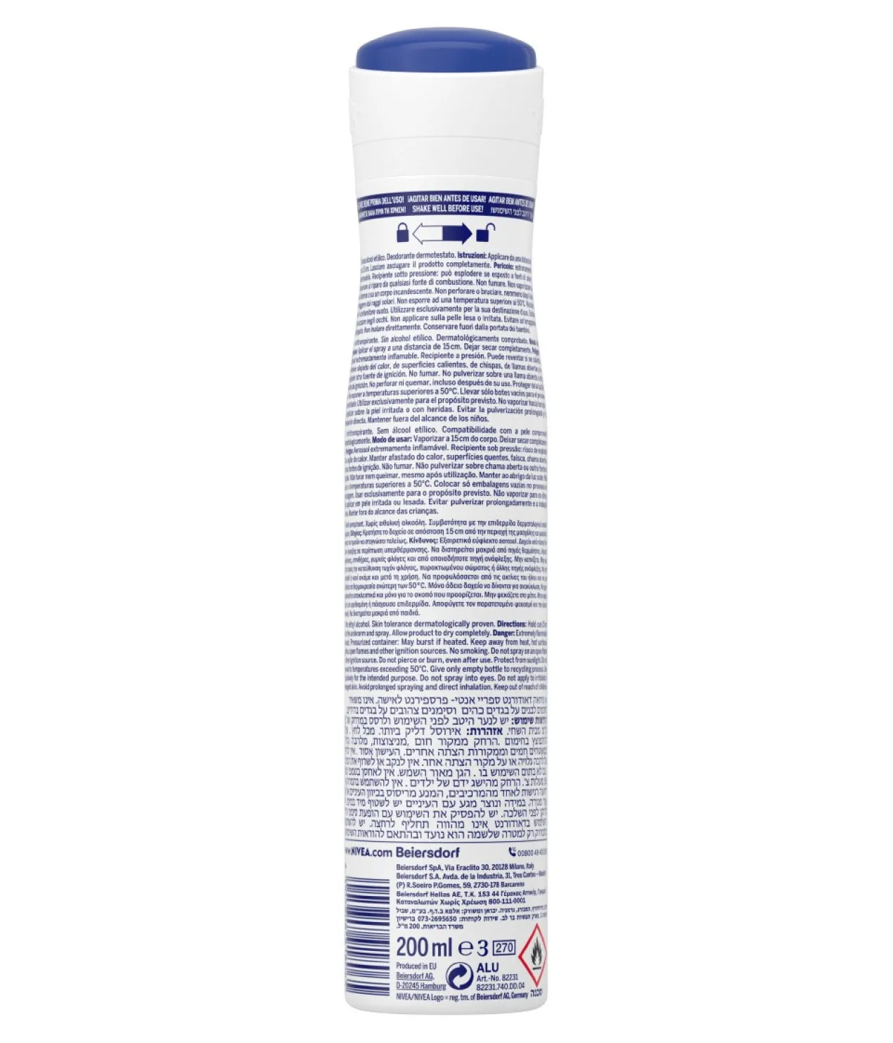Black & White Invisible Fresh Desodorizante Spray
