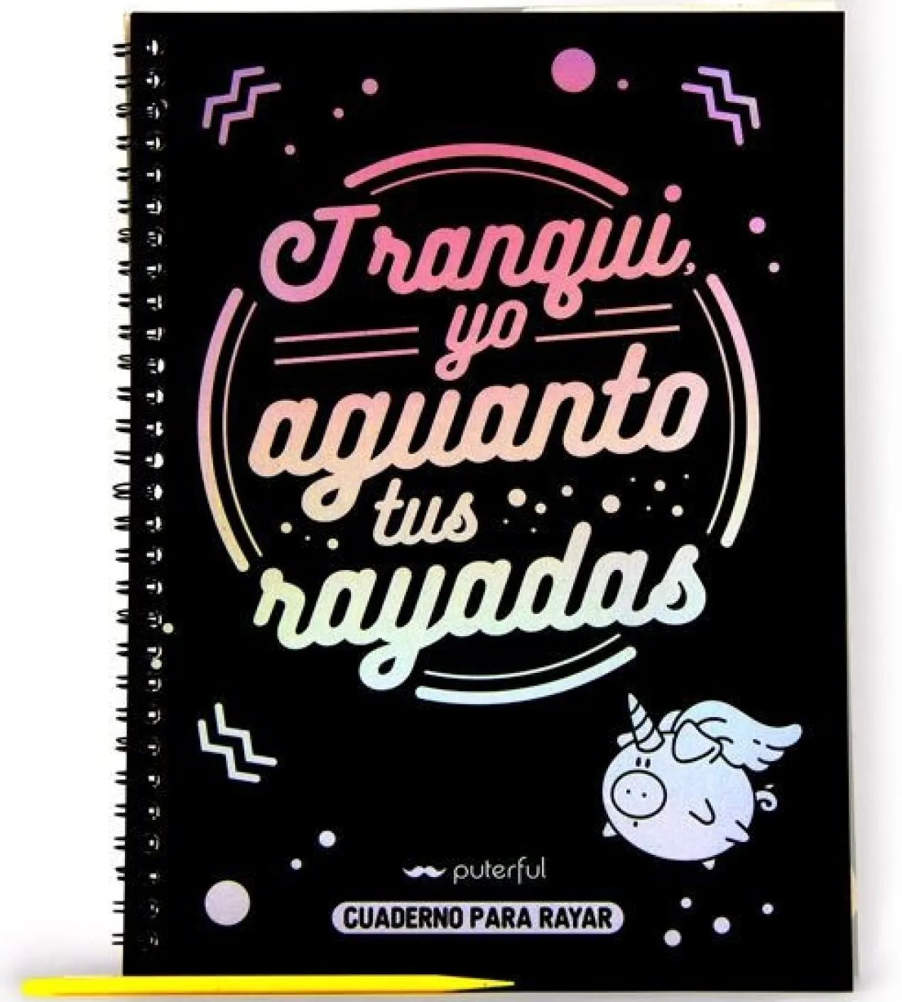 Bloco para Raspar Rainbow Scratch Book