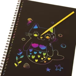 Bloco para Raspar Rainbow Scratch Book