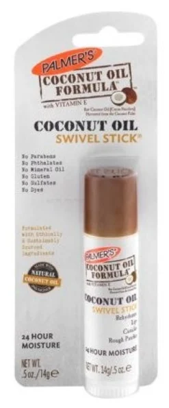 Bálsamo Labial com Óleo de Coco