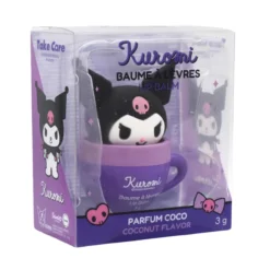 Bálsamo Labial Friends Hello Kitty, Kuromi ou Cinnamoroll Cup Topper