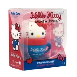 Bálsamo Labial Friends Hello Kitty, Kuromi ou Cinnamoroll Cup Topper