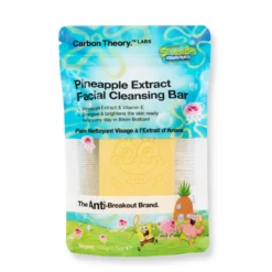 Bob Esponja Enzimas de Ananás Cleansing Bar Sabonete Facial