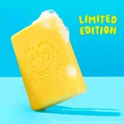 Bob Esponja Enzimas de Ananás Cleansing Bar Sabonete Facial