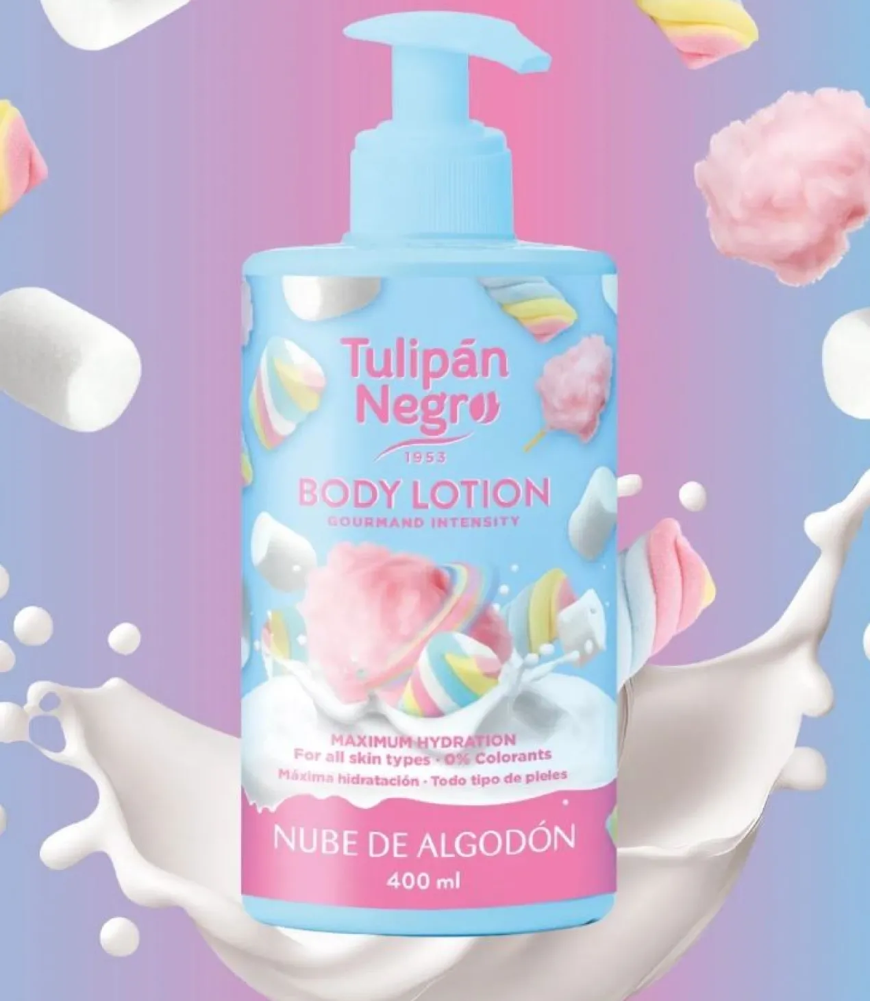 Body Lotion Gourmand Intensity Nube Algodón