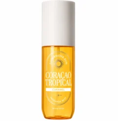 Body Mist Perfumado Coração Tropical Caramel