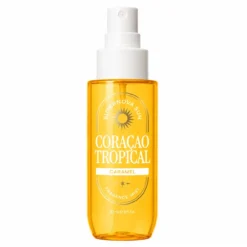 Body Mist Perfumado Coração Tropical Caramel