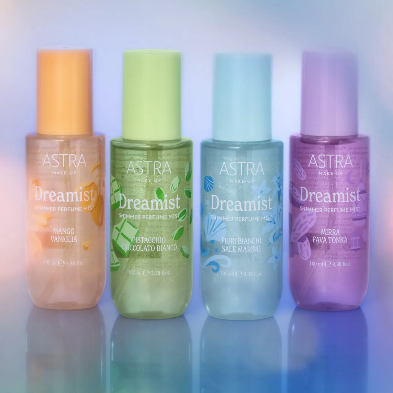 Body Mist Shimmer Dreamist Pistacchio & Cioccolato Bianco